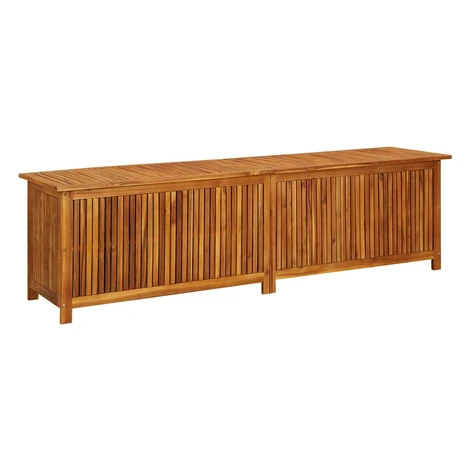 vidaXL Záhradný úložný box 200x50x58 cm akáciový masív