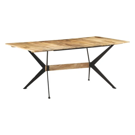 vidaXL Jedálenský stôl 180x90x76 cm mangovníkový masív