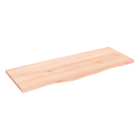 vidaXL Kúpeľňová doska 100x40x2 cm neošetrený masív