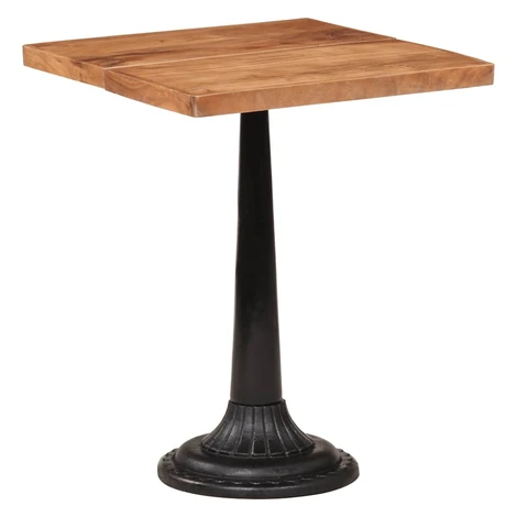 vidaXL Bistro stolík 60x60x76 cm akáciový masív