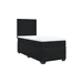 vidaXL Posteľný rám boxspring s matracom čierny 90x190 cm zamat