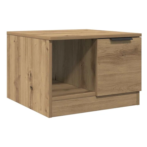 vidaXL Konferenčný stolík Artisan Dub 50x50x36 cm Konštrukčné drevo