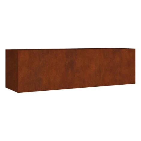 vidaXL Záhradný vyvýšený záhon 280x80x80 cm korténová oceľ