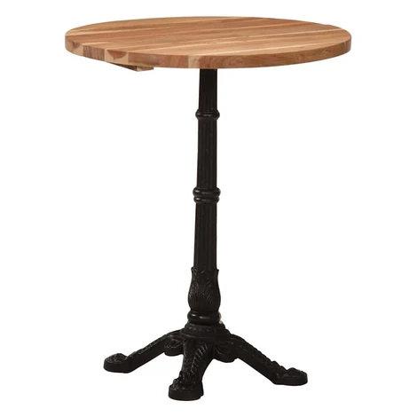 vidaXL Bistro stolík Ø60x76 cm akáciový masív