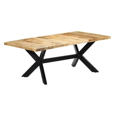 vidaXL Jedálenský stôl 200x100x75 cm masívne mangovníkové drevo