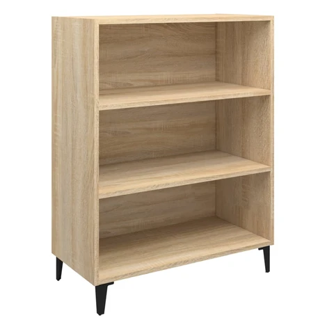 vidaXL Komoda dub sonoma 69,5x32,5x90 cm spracované drevo