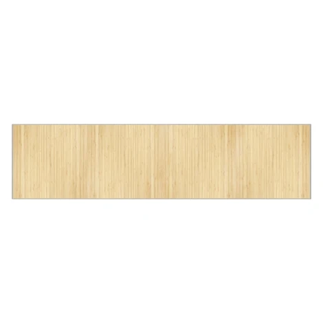 vidaXL Koberec obdĺžnikový bledý prírodný 100x400 cm bambus