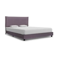 vidaXL Rám postele bez matraca Taupe látka 135x190 cm