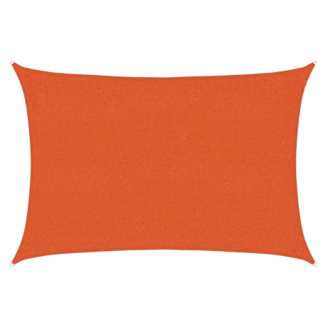 vidaXL Tieniaca plachta 160 g/m² oranžová 2x2,5 m HDPE