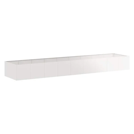 vidaXL Záhradný kvetináč 360x80x40 cm, nehrdzavejúca oceľ