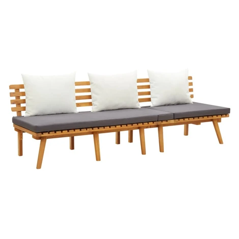 vidaXL Záhradná denná posteľ 200x65 cm akáciový masív