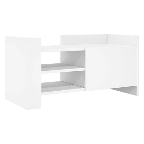 vidaXL TV skrinka biela 80x35x40 cm kompozitné drevo