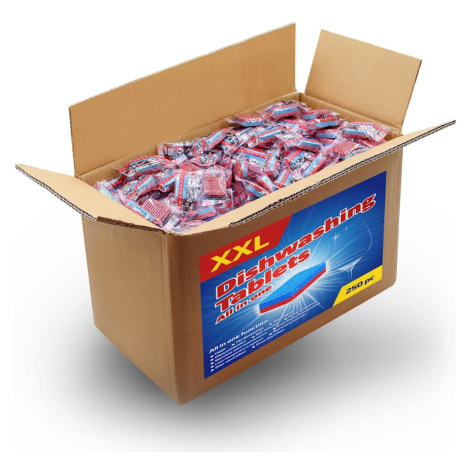 vidaXL 12-v-1 Tablety do umývačky riadu 250 ks 4,5 kg