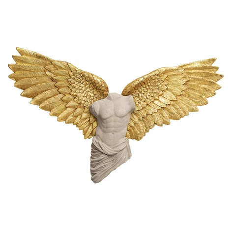 Guardian Angel Male nástenná dekorácia biela Kare Design