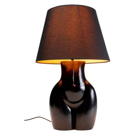 Donna stolová lampa čierna Kare Design
