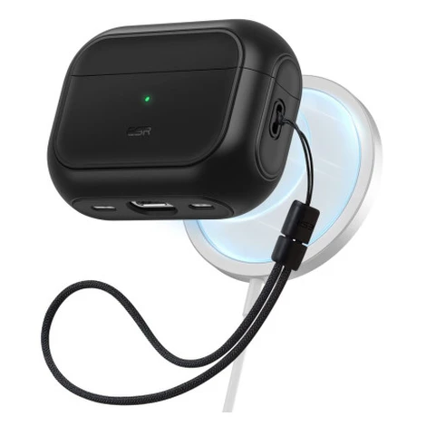 ESR Orbit Halolock MagSafe puzdro na Apple Airpods Pro 1 / 2, čierne