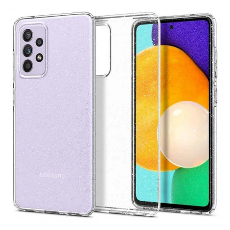 Spigen Liquid Crystal silikónový kryt na Samsung Galaxy A72, glitter priesvitný (ACS02326)