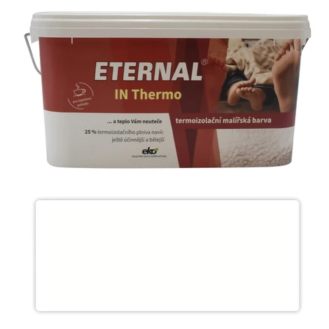 ETERNAL IN Thermo - termoizolačná maliarska farba do interiéru 4 l Biela