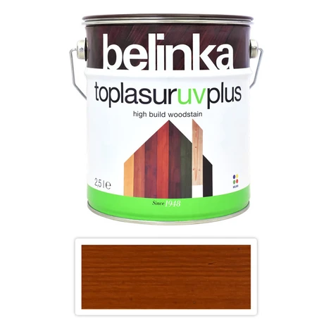 BELINKA Toplasur UV Plus - silnovrstvová lazúra 2.5 l Orech 16