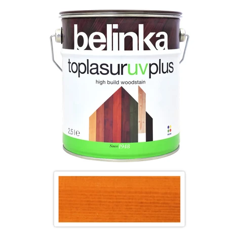 BELINKA Toplasur UV Plus - silnovrstvová lazúra 2.5 l Smrekovec 14