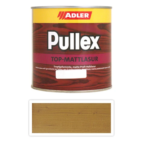 ADLER Pullex Top Mattlasur - tenkovrstvová matná lazúra pre exteriéry 0.75 l Smrekovec