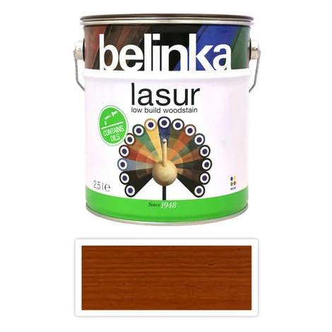 BELINKA Lasur - tenkovrstvová lazúra 2.5 l Orech 16