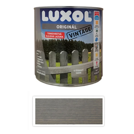 LUXOL Originál Vintage - tenkovrstvová olejová lazúra na drevo 2.5 l Platan