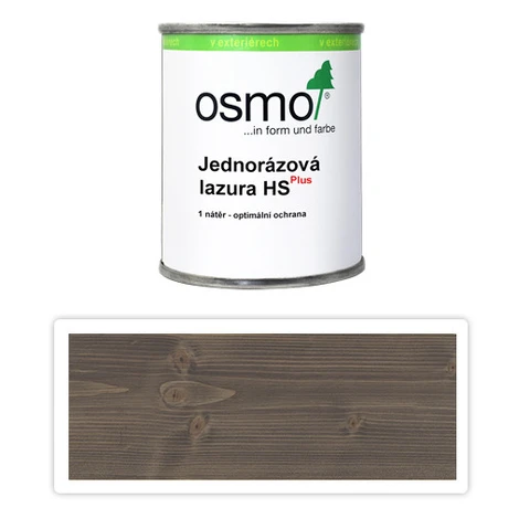OSMO Jednorázová lazúra HS 0.125 l Kremeňovo sivá 9207