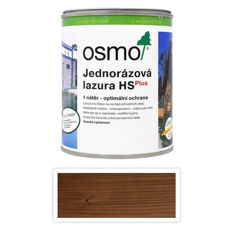 OSMO Jednorázová lazúra HS 0.75 l Orech 9261