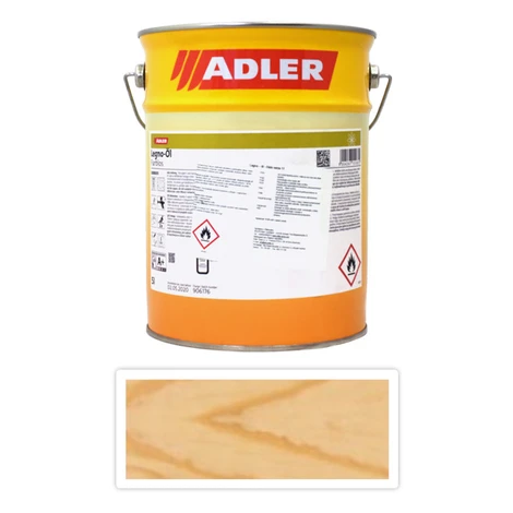 ADLER Legno Öl - univerzálny rýchloschnúci olej na drevo pre interiéry 5 l Bezfarebný 50880