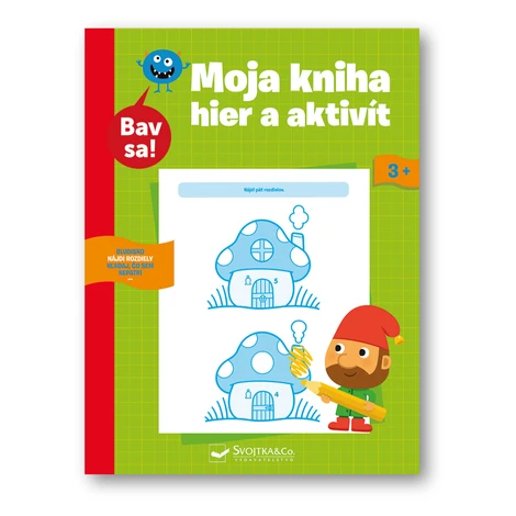Moja kniha hier a aktivít 3+
