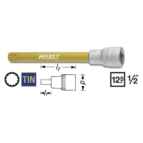 Nástrčná hlavica 990SLG-10 Hazet - HA047369
