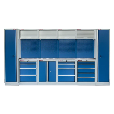 Kvalitný PROFI BLUE dielenský nábytok 3920 x 495 x 2000 mm - MTGS1300A99 AHProfi