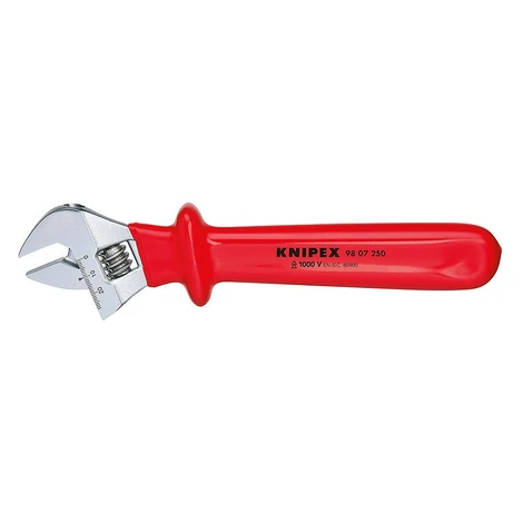 Nastaviteľný kľúč, KNIPEX VDE 260 mm  - 9807250