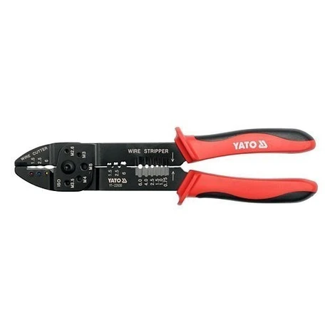 Kliešte odizolovacie a konektorové univerzálne 240 mm - YT-22930 Yato