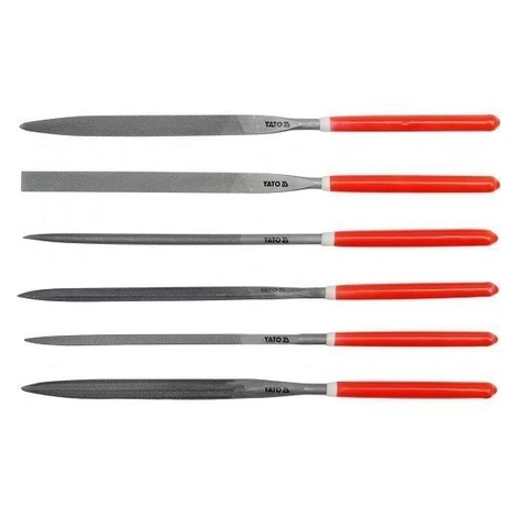 Sada pilníků jehlových 4 x 160 mm 6 ks - YT-6161 Yato