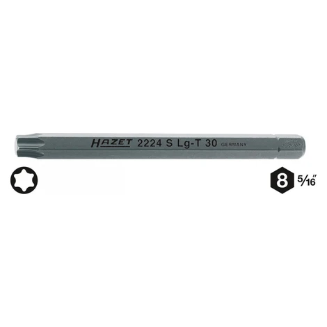 Nástavec(bit) TORX® 2224SLG-T45 Hazet - HA015269