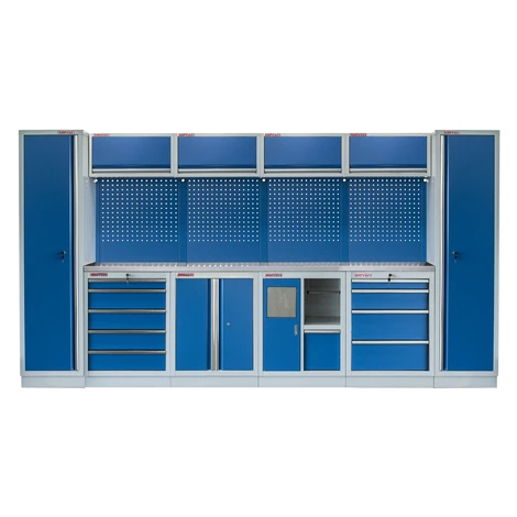 Kvalitný PROFI BLUE dielenský nábytok 3920 x 495 x 2000 mm - MTGS1301AY AHProfi