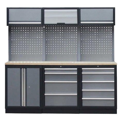 Zostava 6-tich ks PROFI dielenského nábytku 2040 x 495 x 2000 mm - TGS1300BF AHProfi