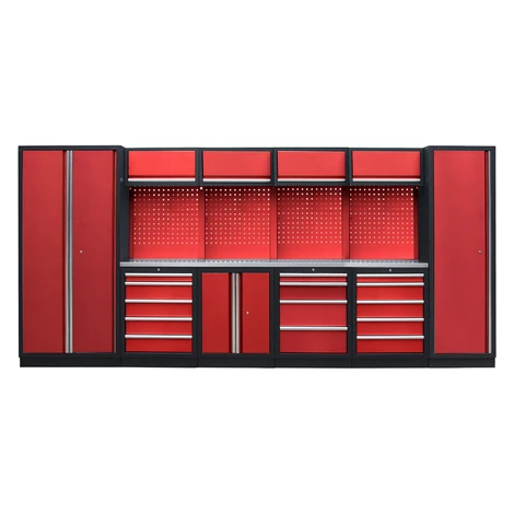 Kvalitný PROFI RED dielenský nábytok 4235 x 495 x 2000 mm - RTGS1300AL AHProfi