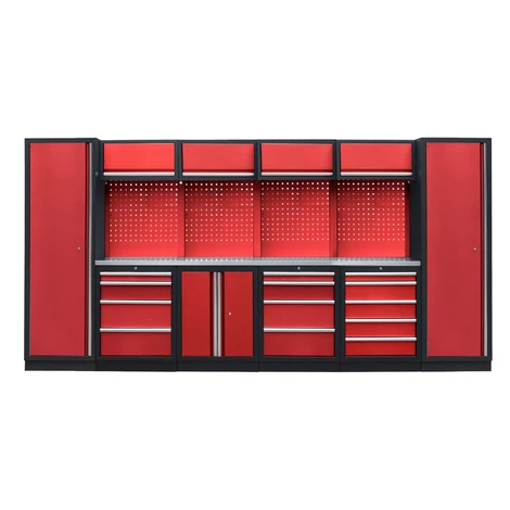 Kvalitný PROFI RED dielenský nábytok 3920 x 495 x 2000 mm - RTGS1300A88 AHProfi
