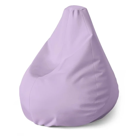 Sedací vak Pear Svetlá fialová - 140 x 100 x 25 cm