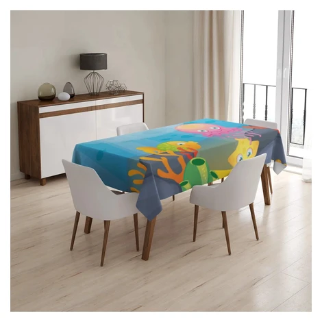 Obrus Podmorský svet - 130x130 cm