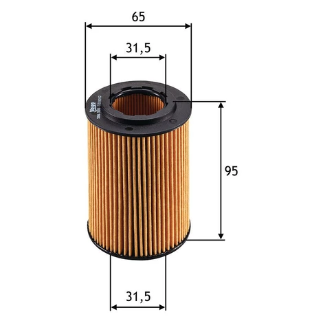 Olejový filter VALEO 586555