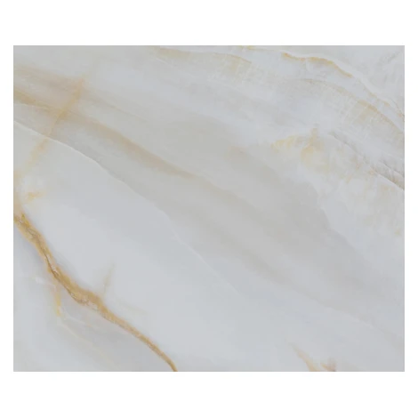 DELIFE Konferenčný stolík Edge zaoblený tvar 90×90 cm keramika onyx perleť Trive nerezová oceľ k