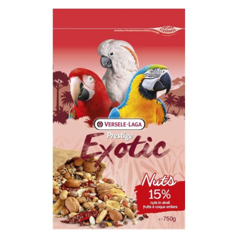 Versele Laga Oriešková zmes pre papagáje Prestige Premium Exotic Nut 750 g VERSELE-LAGA