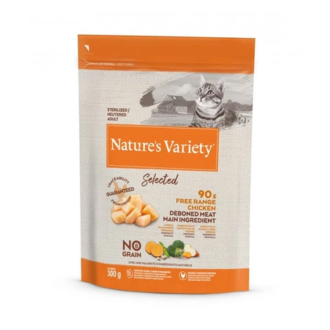 Nature's Variety Cat Selected Sterilized No Grain Chicken 0,3 kg