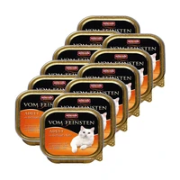 Animonda Vom Feinsten Adult Cats - s hydinou a teľacím 12 x 100g