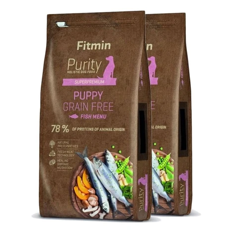 Fitmin Purity Puppy Grain Free Fish 2 x 12 kg