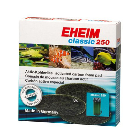 EHEIM filtračná vložka s aktívnym uhlím pre filter Classic 250 (2213) - 3 ks